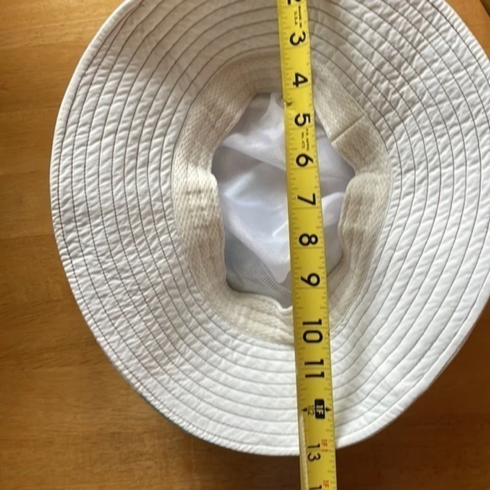 Bucket Hat Sun Hat Beach‎ Vacation Children’s white aqua